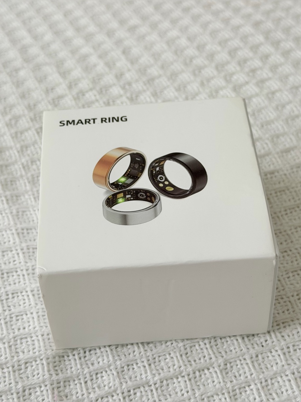 Smart Ring Health Tracker - Gold Size 8